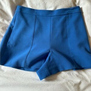 Alice and olivia blue shorts
